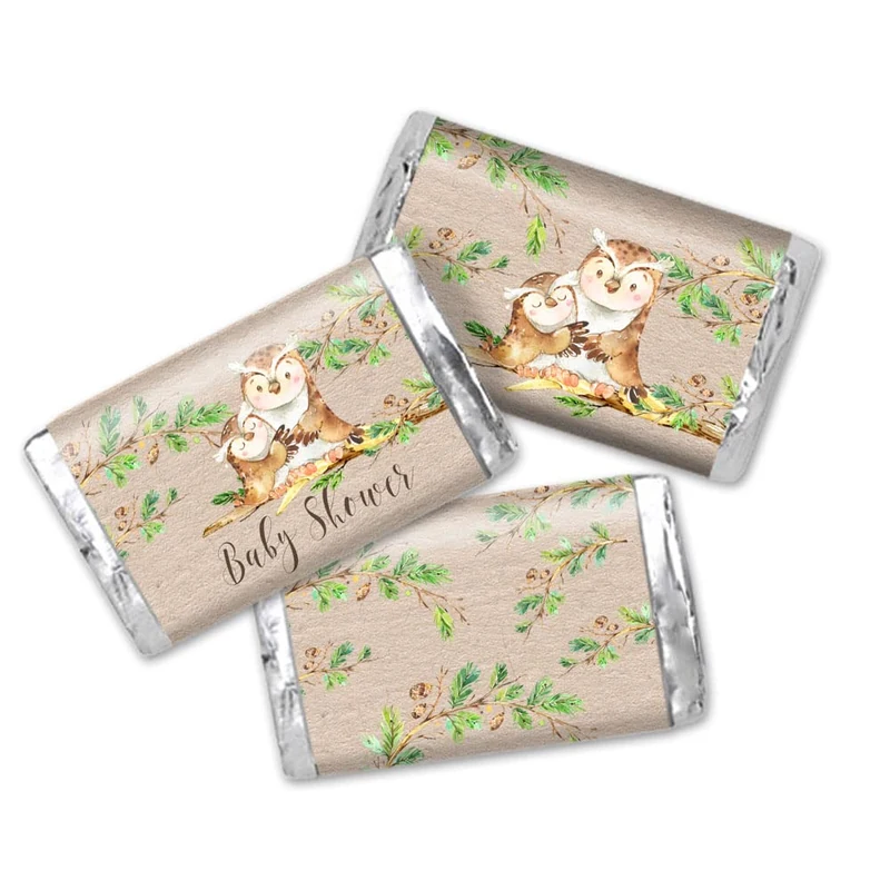 Owl Baby Shower Candy Wrappers Creations Baby baby furniture