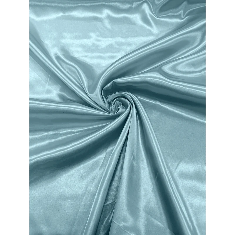 Charmeuse Satin Fabric Baby Blue Creations Baby baby furniture